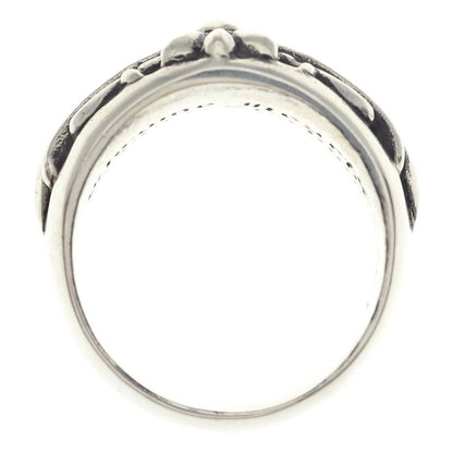 Chrome Hearts Flrl Crs Floral Cross Ring Silver — view 6