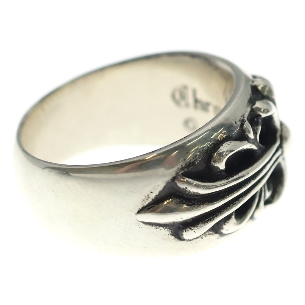 Chrome Hearts Flrl Crs Floral Cross Ring Silver — view 3