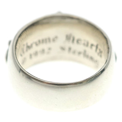 Chrome Hearts Flrl Crs Floral Cross Ring Silver — view 2