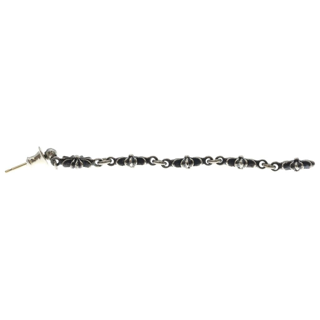 Chrome Hearts Tiny CH Pls 5 Ech Plus 5 Drop Earrings Silver — view 4