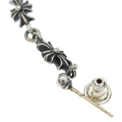 Chrome Hearts Tiny CH Pls 5 Ech Plus 5 Drop Earrings Silver — view 6