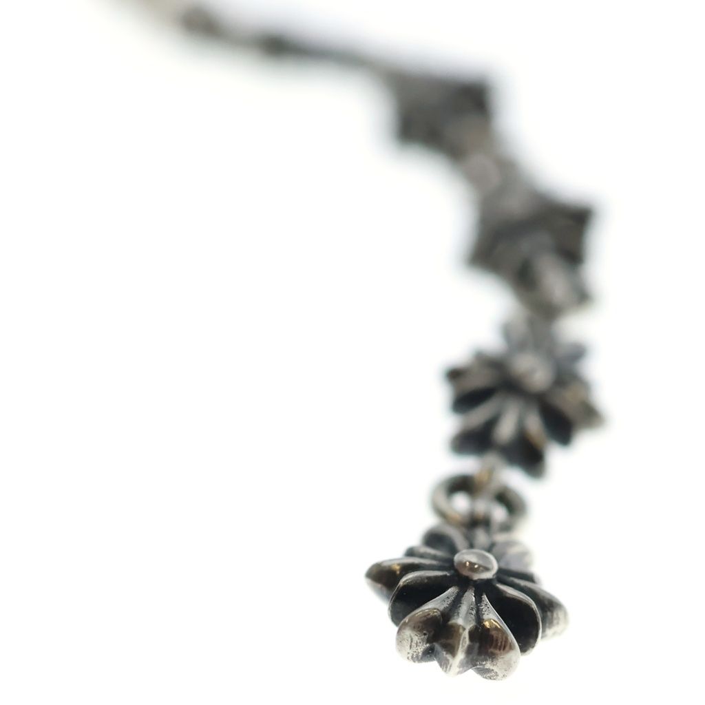 Chrome Hearts Tiny CH Pls 5 Ech Plus 5 Drop Earrings Silver — view 5