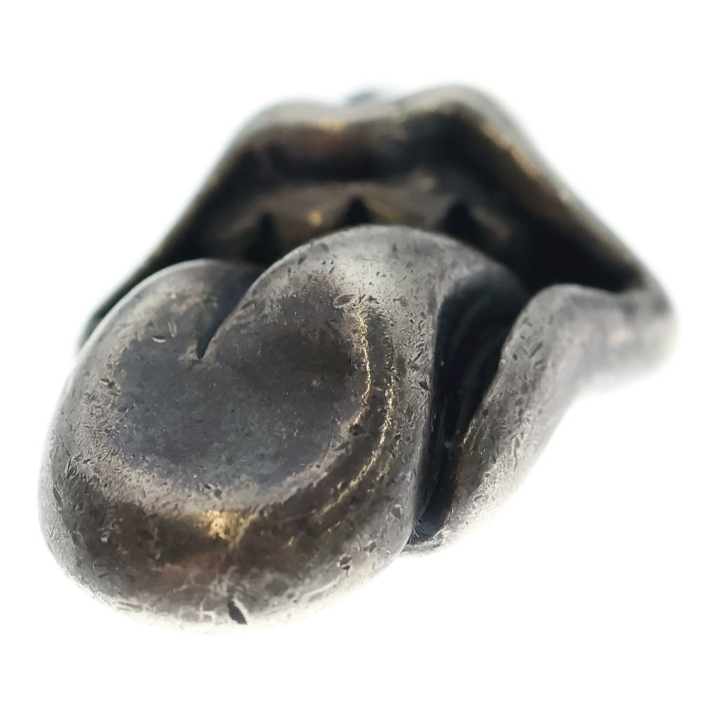 Chrome Hearts Lipstongue Charm Lip and Tan Pendant Top Silver — view 5