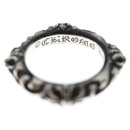 Chrome Hearts Cross Band Ring Silver — view 5