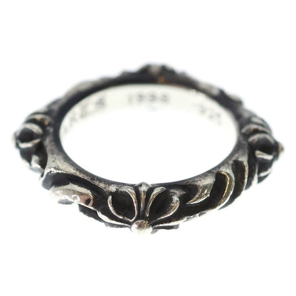 Chrome Hearts Cross Band Ring Silver