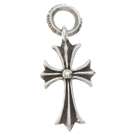 Chrome Hearts Tiny CH Cross Charm Necklace Top Silver Ol