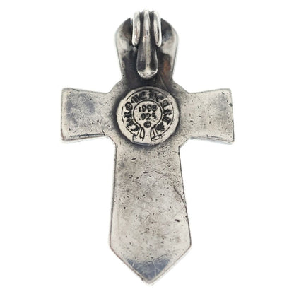 Chrome Hearts Vulcan Cross Small Silver Necklace — view 2
