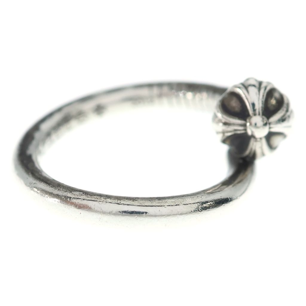 Chrome Hearts Nail Crsball Cross Ball Ring Silver — view 3