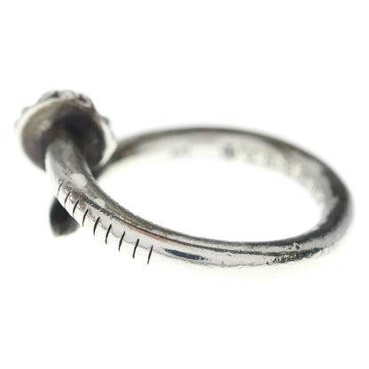 Chrome Hearts Nail Crsball Cross Ball Ring Silver — view 4