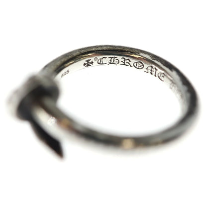 Chrome Hearts Nail Crsball Cross Ball Ring Silver — view 5