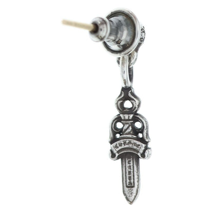 Chrome Hearts Drp Stck Dggr Stack Dagger Drop Earrings Silver — view 2