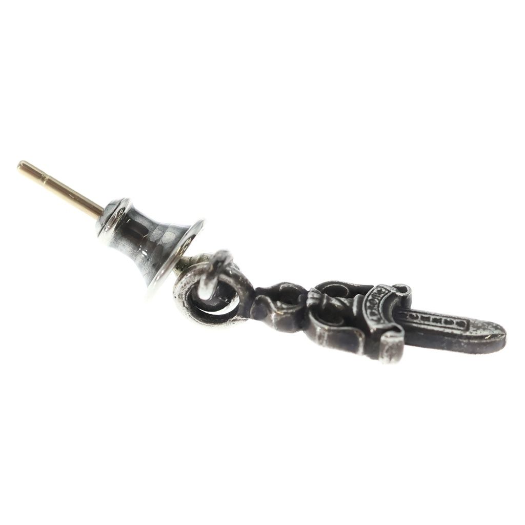 Chrome Hearts Drp Stck Dggr Stack Dagger Drop Earrings Silver — view 4