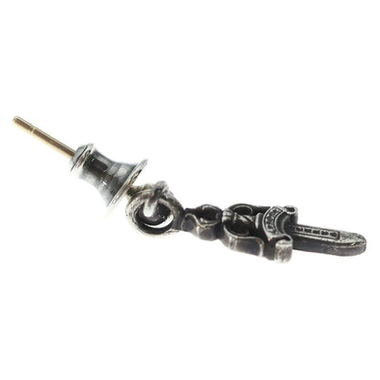 Chrome Hearts Drp Stck Dggr Stack Dagger Drop Earrings Silver — view 4
