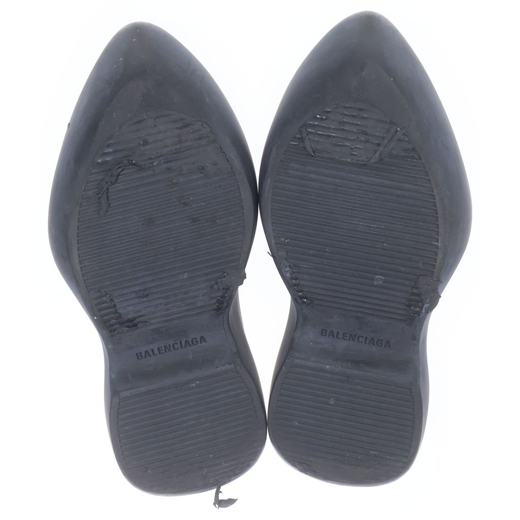 Balenciaga Techno Clog Mule Sandals Shoes Black — view 5
