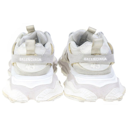 Balenciaga Cargo Sneaker Distressed Volume Sole Low Cut Sneakers White — view 3