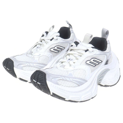 Balenciaga Sneaker Lace Up Chunky Sole Mesh Low Cut Sneakers Gray — view 2