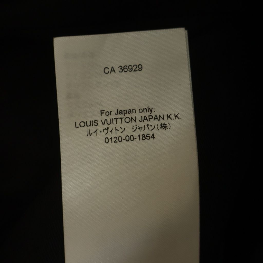 Louis Vuitton Tweed Short Skirt Black Gfe — view 8