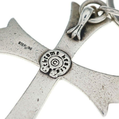 Chrome Hearts CH Crs Dggr Large Cross Dagger Key Ring Silver — view 5
