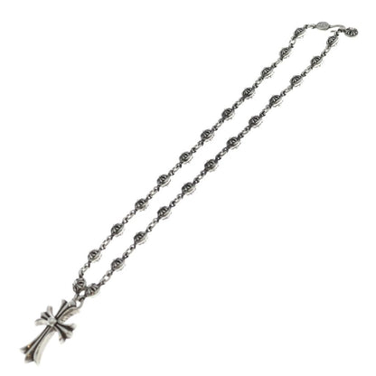 Chrome Hearts 1 Crsbl Chn Sml CH Crs Cross Ball Chain Small CH Necklace Silver — view 2