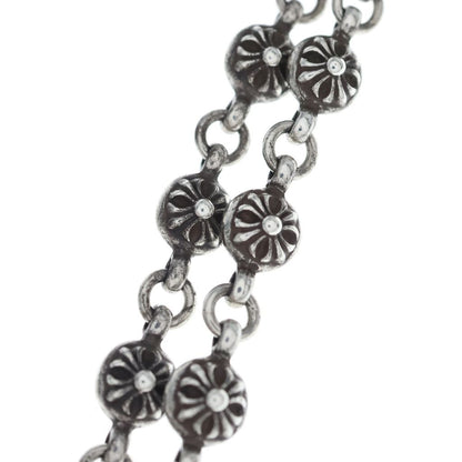 Chrome Hearts 1 Crsbl Chn Sml CH Crs Cross Ball Chain Small CH Necklace Silver — view 4