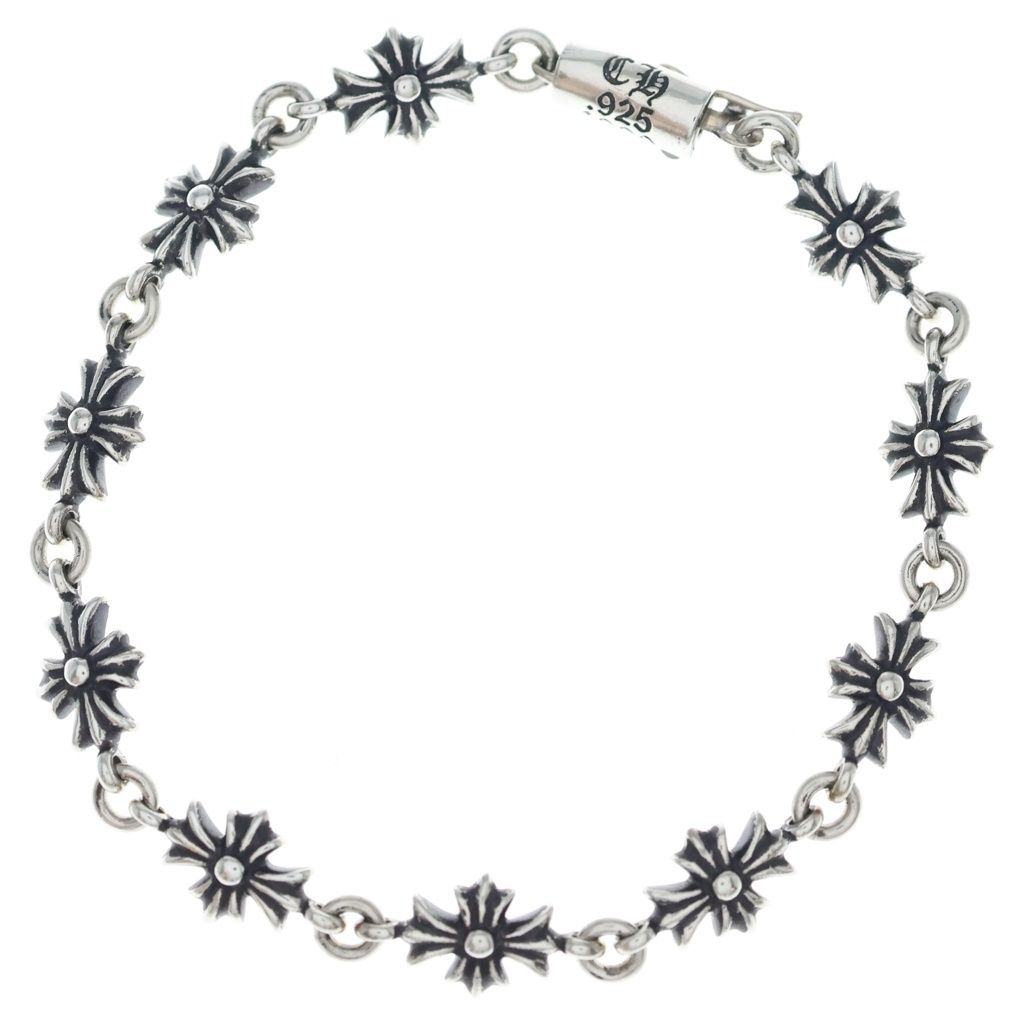 Chrome Hearts Tny CH Pls Tiny CH Plus Bracelet Silver