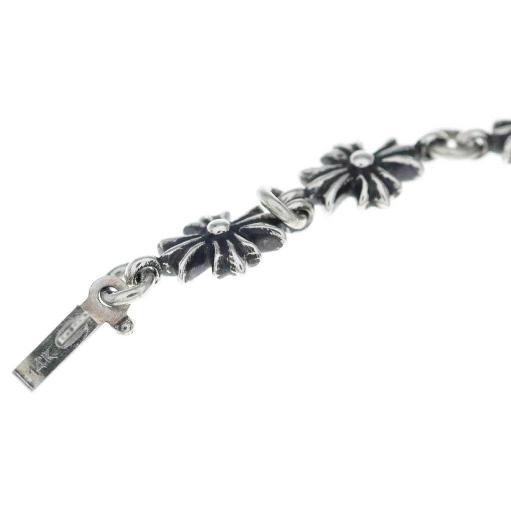 Chrome Hearts Tny CH Pls Tiny CH Plus Bracelet Silver — view 6