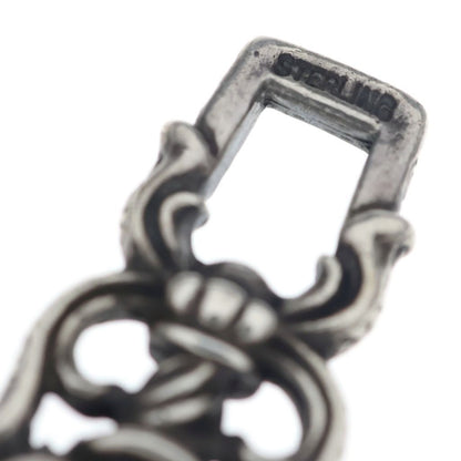 Chrome Hearts Dagger Heart Daga Pendant Top Silver — view 6