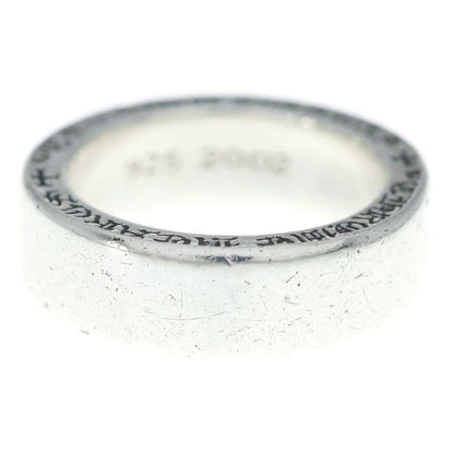 Chrome Hearts mm Spacer Pln mm Ring Plain Silver