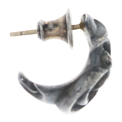 Chrome Hearts Carved Teardrop Earrings Silver — view 3