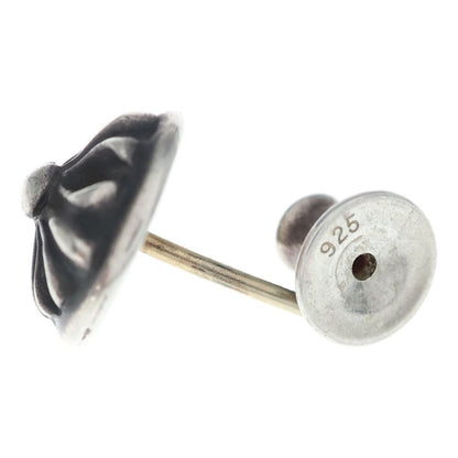 Chrome Hearts Stud Crsbll Cross Ball Earrings Silver — view 6