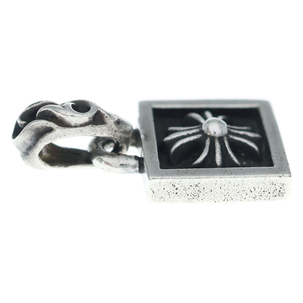 Chrome Hearts Framed CH Plus Charm Pendant Top Silver — view 3