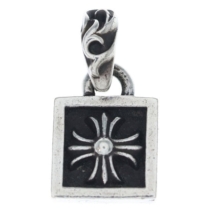 Chrome Hearts Framed CH Plus Charm Pendant Top Silver