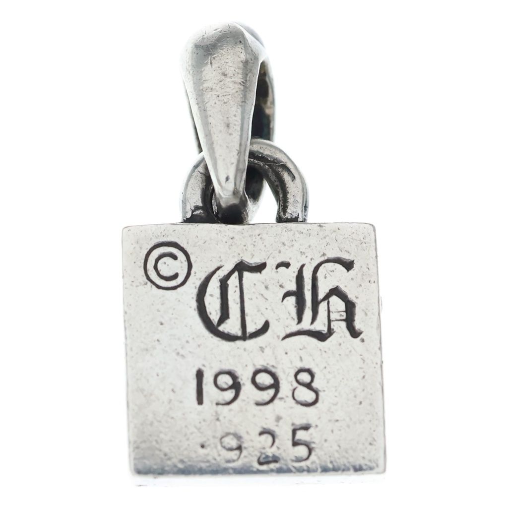 Chrome Hearts Framed CH Plus Charm Pendant Top Silver — view 2