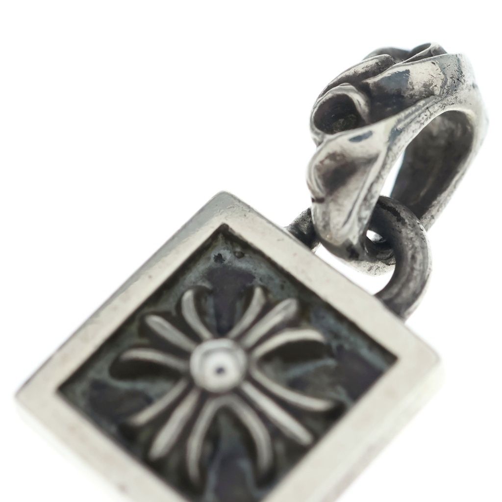 Chrome Hearts Framed CH Plus Charm Pendant Top Silver — view 6