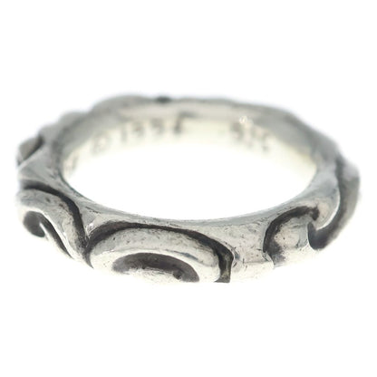 Chrome Hearts Scrl Band Scroll Ring Silver Adjustable — view 3