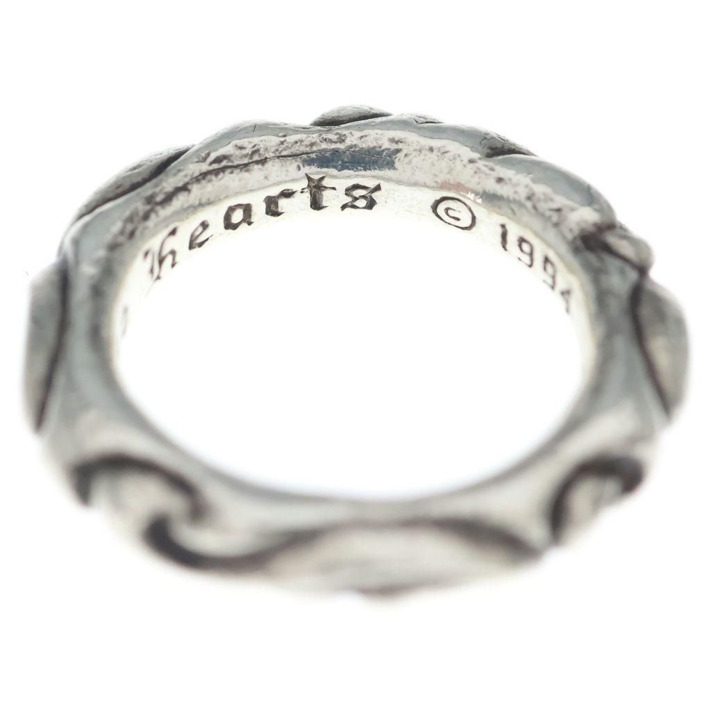 Chrome Hearts Scrl Band Scroll Ring Silver Adjustable — view 5