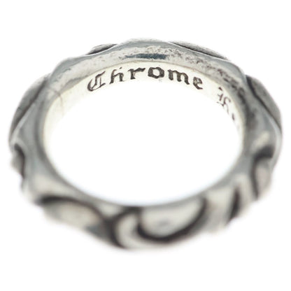 Chrome Hearts Scrl Band Scroll Ring Silver Adjustable — view 4
