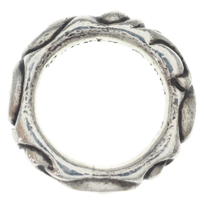 Chrome Hearts Scrl Band Scroll Ring Silver Adjustable — view 6