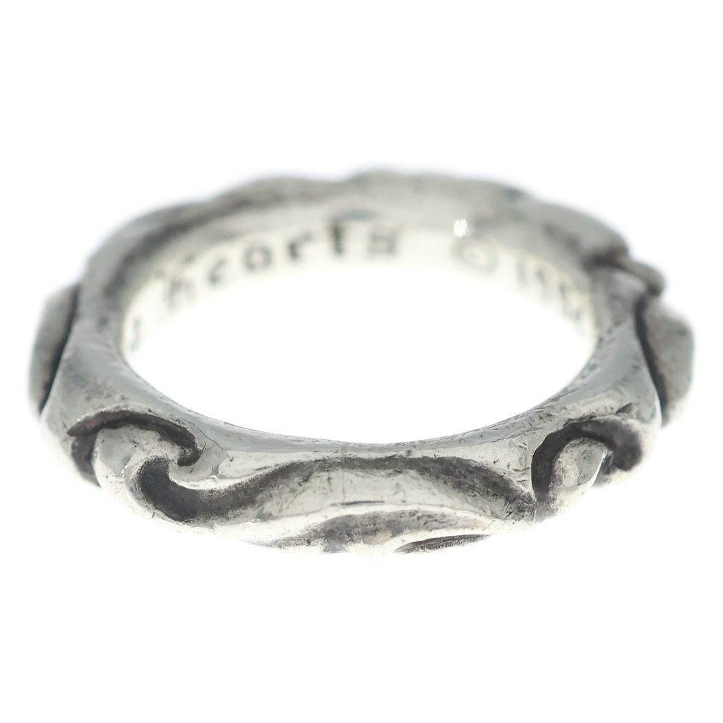 Chrome Hearts Scrl Band Scroll Ring Silver Adjustable