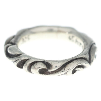 Chrome Hearts Scrl Band Scroll Ring Silver Adjustable — view 2