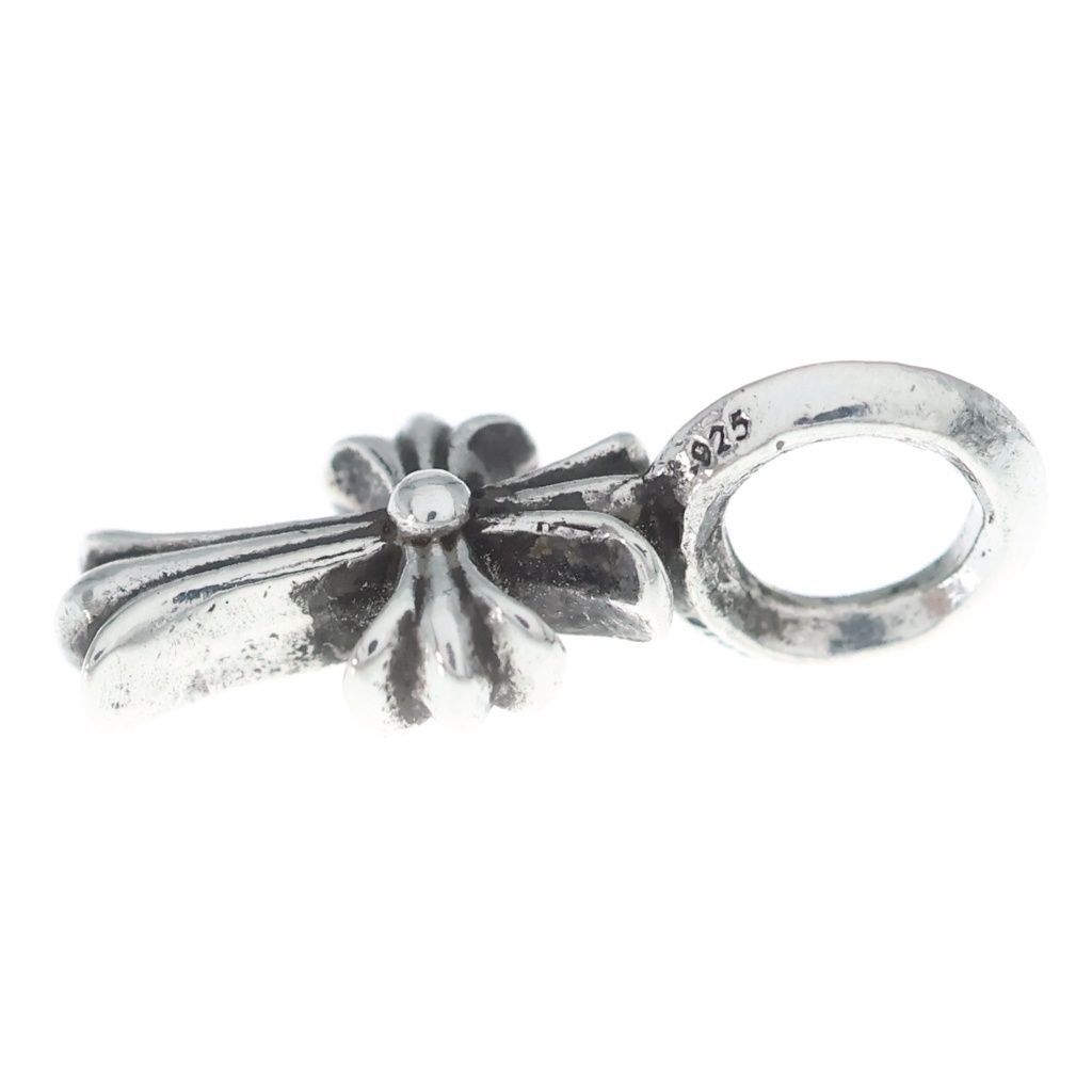 Chrome Hearts Stack CH Cross V2 CH Charm Necklace Top Silver — view 4