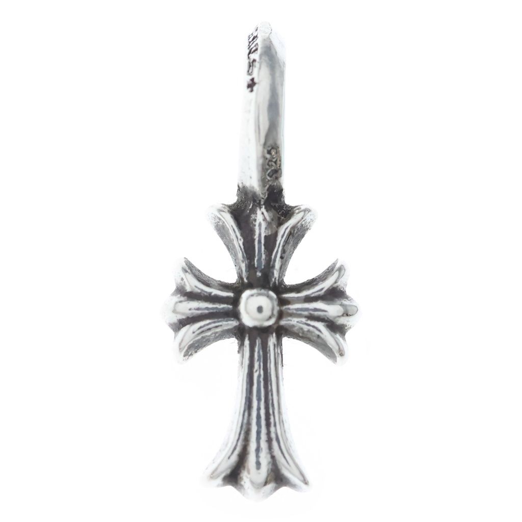 Chrome Hearts Stack CH Cross V2 CH Charm Necklace Top Silver