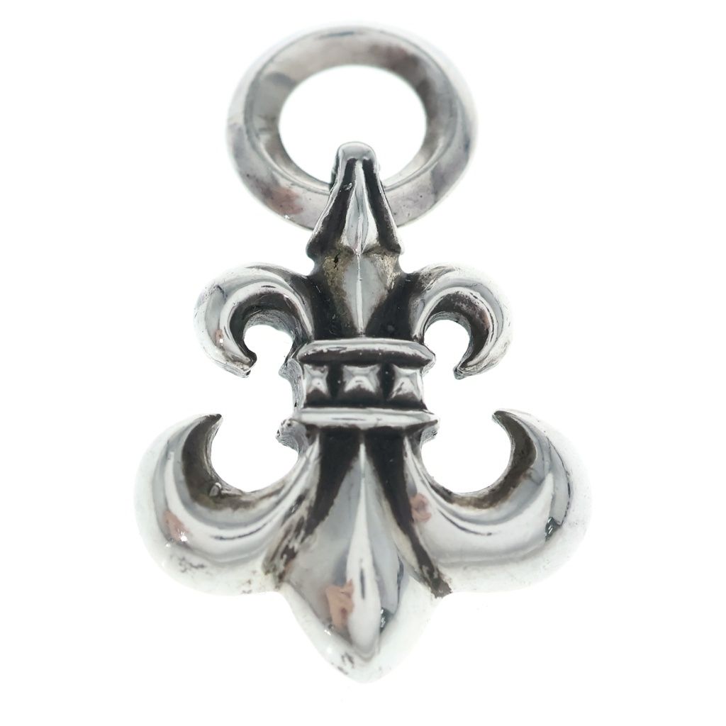 Chrome Hearts BS Fluer Charm BS Necklace Top Silver