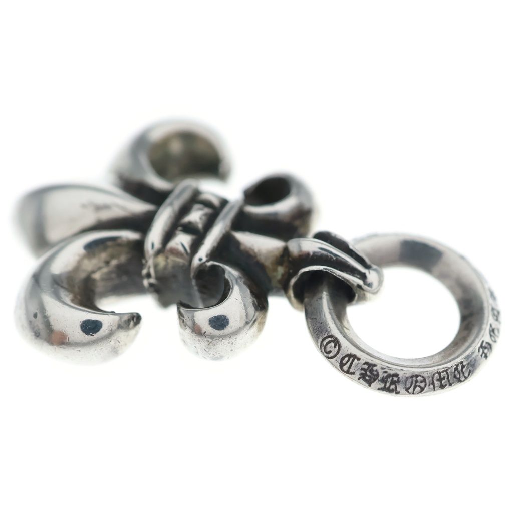 Chrome Hearts BS Fluer Charm BS Necklace Top Silver — view 5
