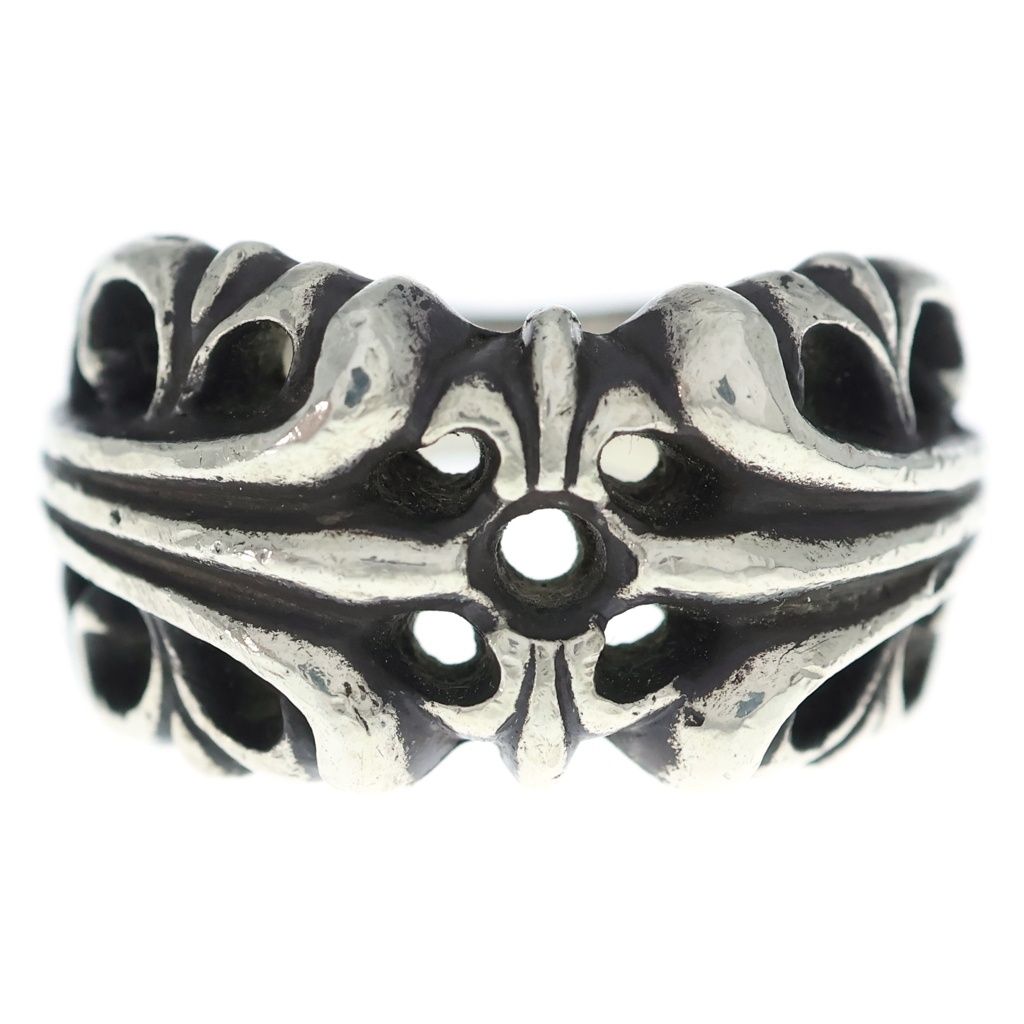 Chrome Hearts K&t KT Ring Silver Resize — view 4