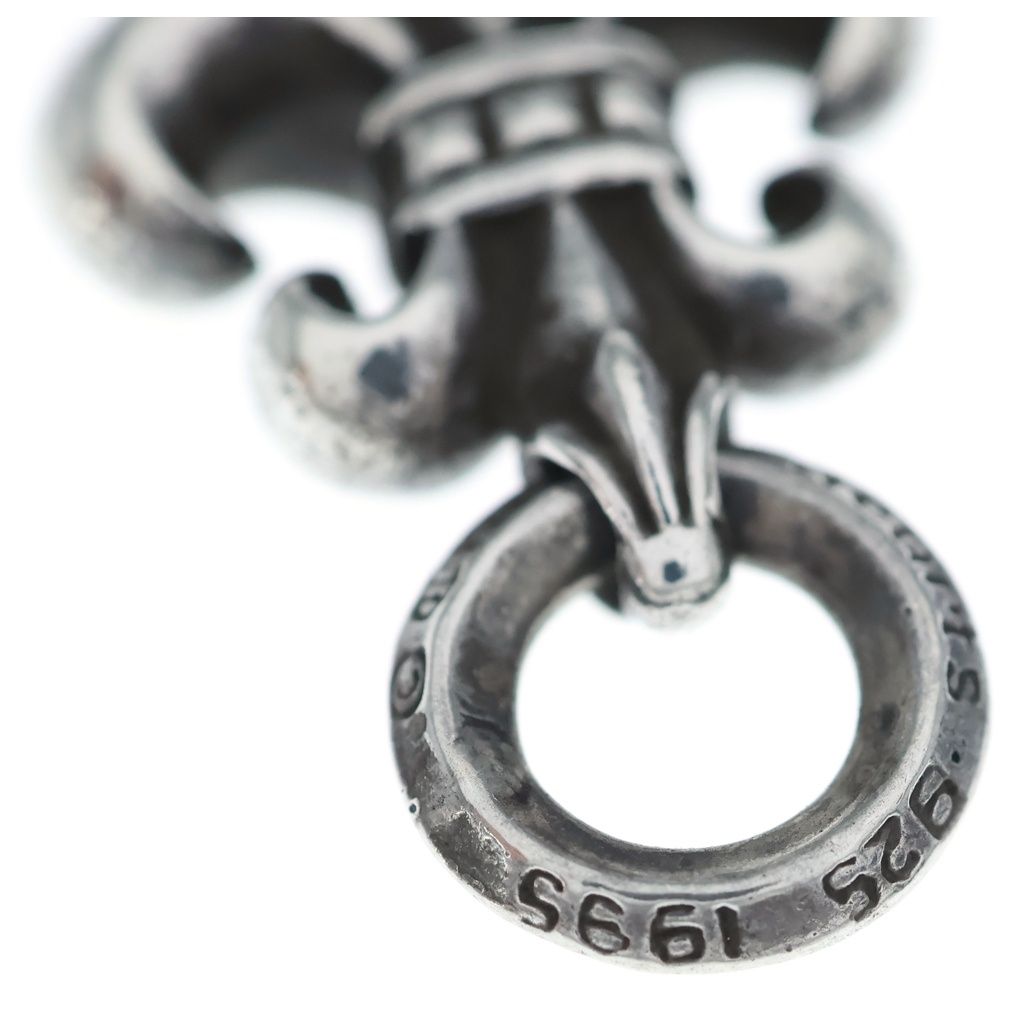 Chrome Hearts Vintage BS Fluer Charm BS Pendant Top Silver — view 6