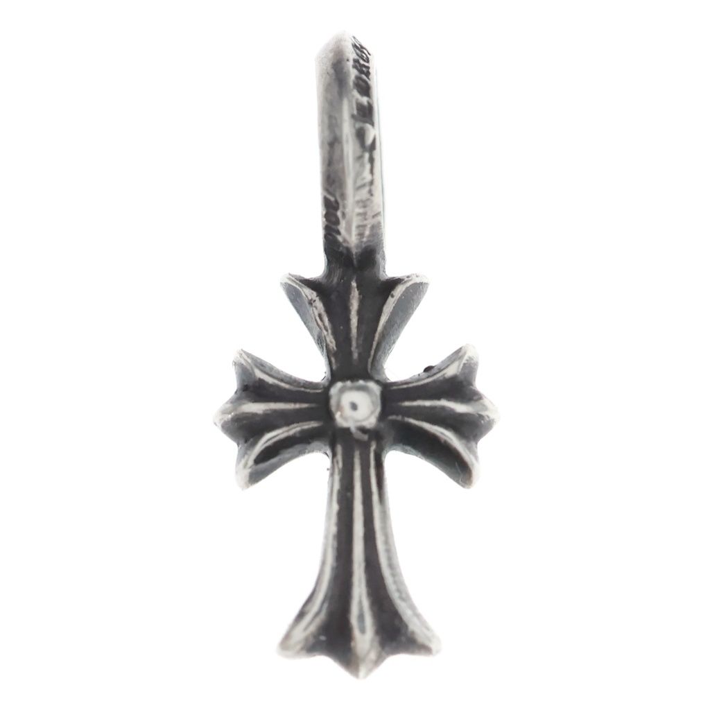 Chrome Hearts Stack CH Cross V2 CH Charm Silver Necklace Top