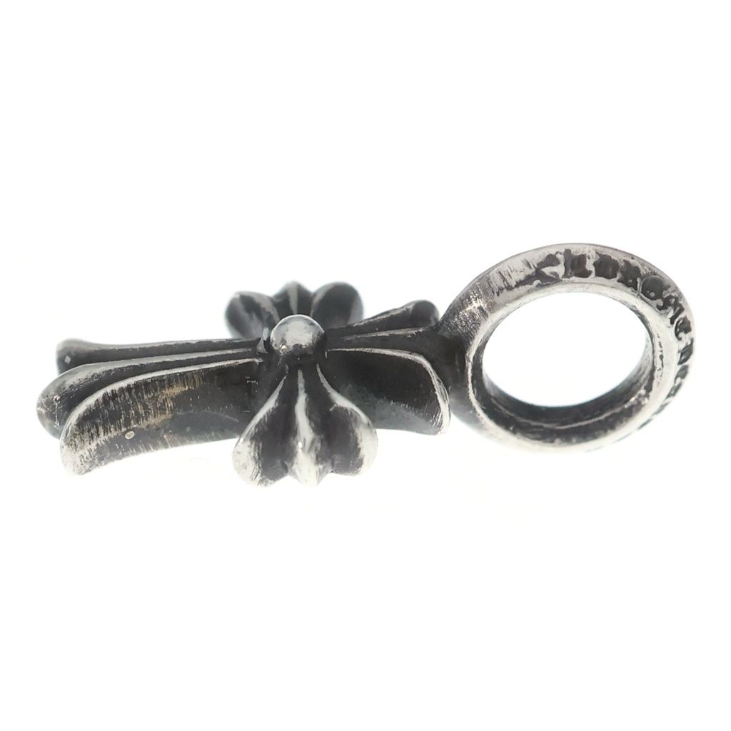 Chrome Hearts Stack CH Cross V2 CH Charm Silver Necklace Top — view 4
