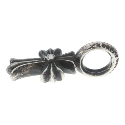 Chrome Hearts Stack CH Cross V2 CH Charm Silver Necklace Top — view 4