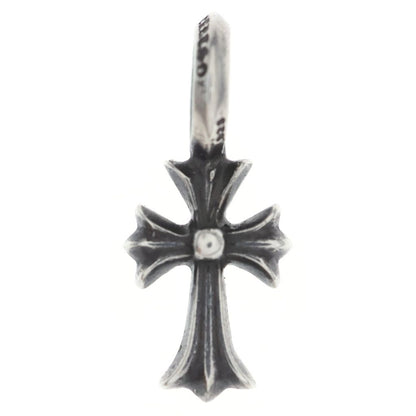 Chrome Hearts Stack CH Cross V2 CH Charm Silver Necklace Top — view 2